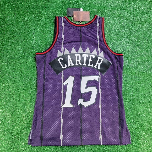 Mitchell & Ness Toronto Raptors Vince Carter 98-99 Swingman Jersey Men's Sz Med - Picture 10 of 12
